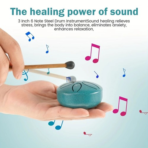 Compact steel tongue - steel, drum