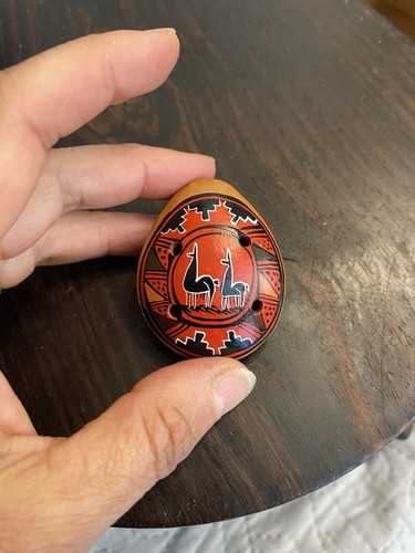 Vintage pendant ocarina mini - ocarina,