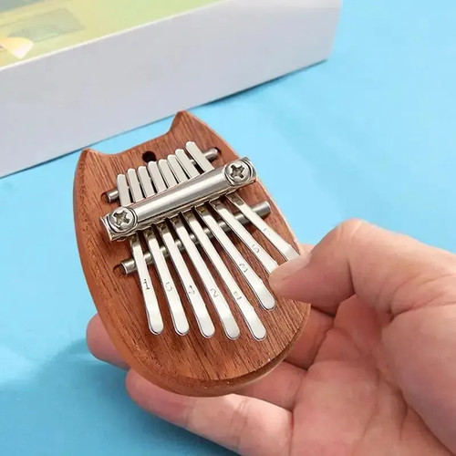 Key mini wooden kalimba - 8-key,