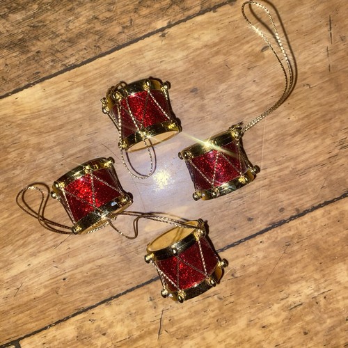 Vintage set mini drum - set, of