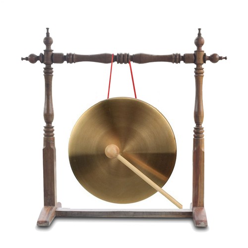 Mini copper gong traditional - copper,