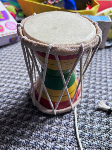 Mini wooden drum skin - mini,